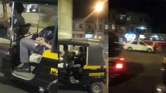 Girl Sucking Boyfriend Dick In Auto Rickshaw